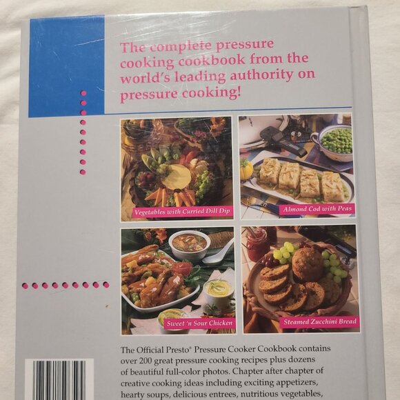 2 Book Set-Official Presto Pressure Cooker Cookbook & Pressure Cookery Perfected - Picture 7 of 10
